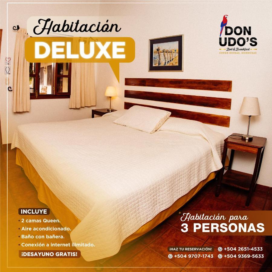 Hotel Don Udos Bed & Breakfast Copán Exteriér fotografie