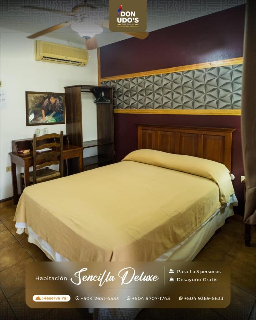Hotel Don Udos Bed & Breakfast Copán Exteriér fotografie