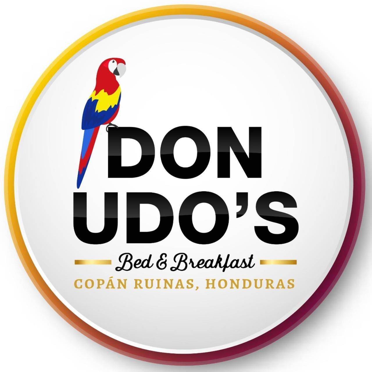 Hotel Don Udos Bed & Breakfast Copán Exteriér fotografie